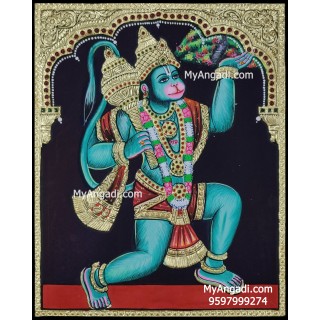 Hanuman Tanjore Painting