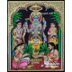 Sathya Narayana Swami Tanjore Painting Sathya Narayana Swami Tanjore Painting