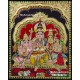 Shiva Family Paarvathi Ganesh Murugan Tanjore Painting Shiva Family Paarvathi Ganesh Murugan Tanjore Painting