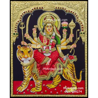 Durgai Amman Tanjore Painting