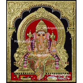 Ganesha Tajore Paintings