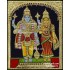 Vishnu and Lakshmi Tanjore Painting,