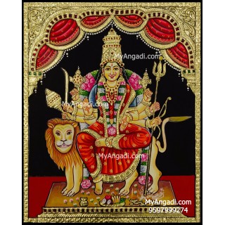 Durgai Tanjore Painting