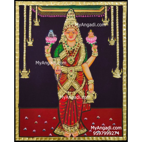 Visalakshi Tanjore Painting