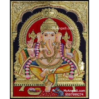 Ganesha Tanjore Painting