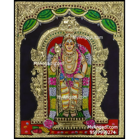 Murugan Tanjore Painting Murugan Tanjore Painting