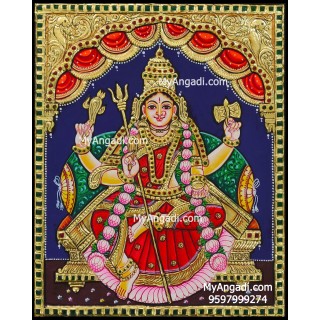 Mariamman Tanjore Painting