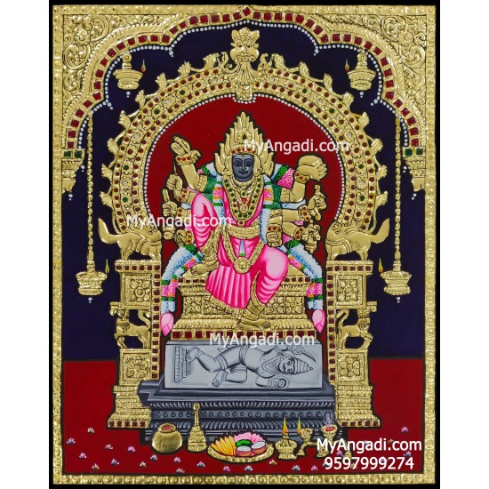 Kariya Kali Amman Tanjore Paintings