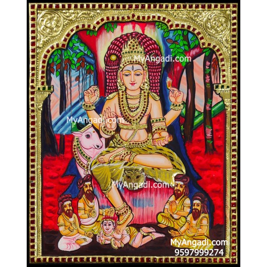 Dakshinamurthy Tanjore Paintings