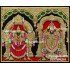 Balaji and Thaayar Tanjore Painting