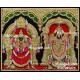 Balaji and Thaayar Tanjore Painting Balaji and Thaayar Tanjore Painting