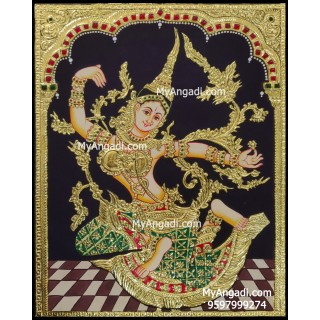 Indonesia Sita Tanjore Painting