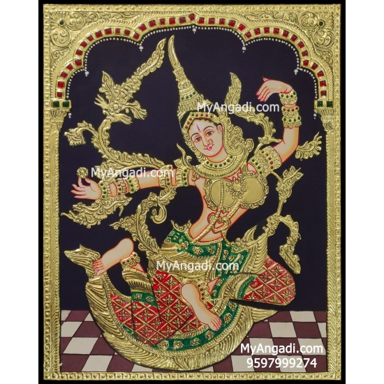 Indonesia Sita Tanjore Painting