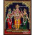 Murugan Valli Deivanai Tanjore Painting