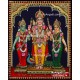 Murugan Valli Deivanai Tanjore Painting