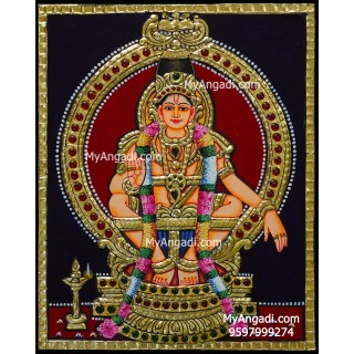 Iyyappan Tanjore Painting