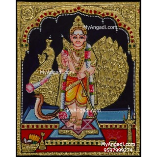 Murugan Tanjore Painting