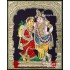 Krishna and Radhe Tanjore Painting