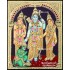 Ramar Sita Lakshmanan Hanuman Tanjore Painting