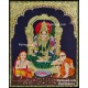 Kamatchi Amman Sankarar Kanchi Periyavar Tanjore Painting Kamatchi Amman Sankarar Kanchi Periyavar Tanjore Painting