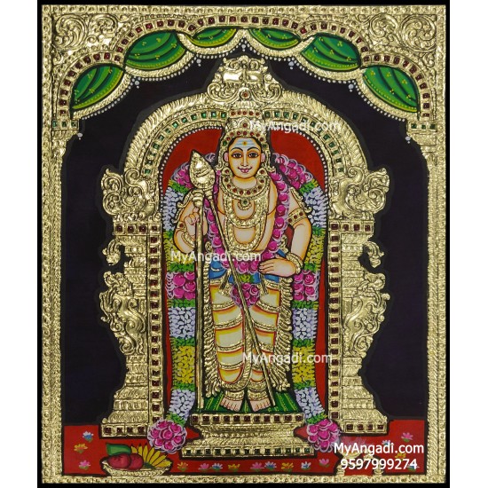 Murugan Tanjore Painting