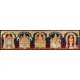 Balaji, Lakshmi, Ganesha, Saraswathi and Hanuman- 5 Panel Tanjore Painting Balaji, Lakshmi, Ganesha, Saraswathi and Hanuman- 5 Panel Tanjore Painting