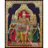 Murugan Valli Deivanai Tanjore Painting