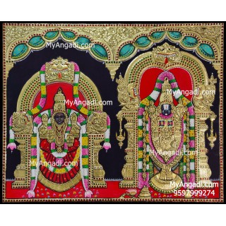 Balaji Thayar Tanjore Painting
