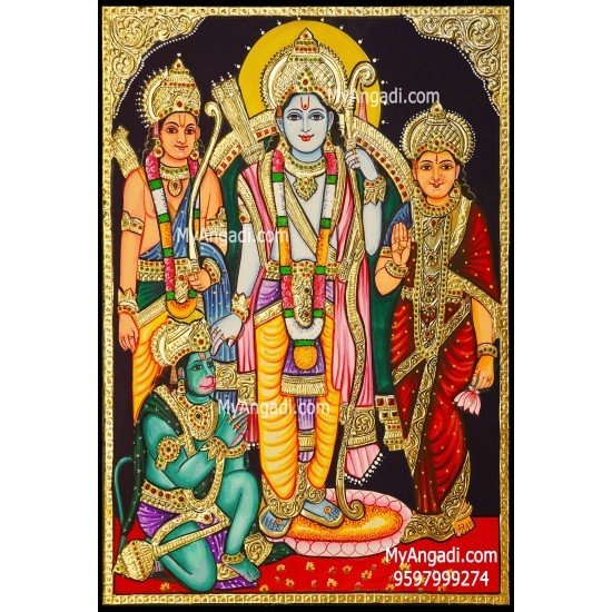 Kothanda Ramar Tanjore Painting