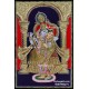Radha Krishna Semi Embossed Tanjore Painting Radha Krishna Semi Embossed Tanjore Painting
