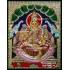 Gaja Lakshmi Double Emboss Tanjore Painting