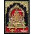 Ganesha 3d Tanjore Painting