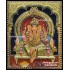 Ganesha 3D Tanjore Painting