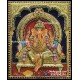 Ganesha 3D Tanjore Painting