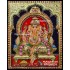 Ganesha 3D Tanjore Painting