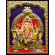 Ganesha 3D Tanjore Painting Ganesha 3D Tanjore Painting