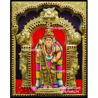 Murugan 3D Tanjore Painting