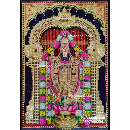 Balaji Super Emboss 3D Tanjore Painting