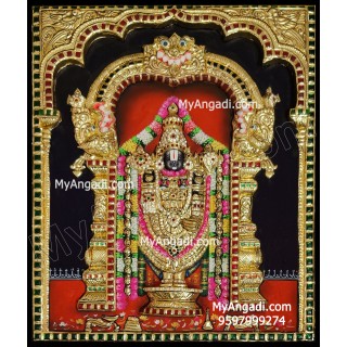 3D Balaji Tanjore Painting