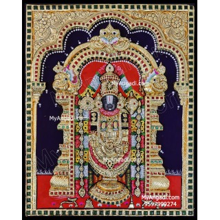 3D Balaji Tanjore Painting