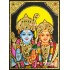 Ram Sita Small Size Tanjore Painting