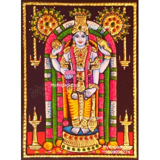 Guruvayurappan Tanjore Painting