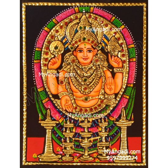 Chittanikarai Bagavathi Amman Tanjore Painting Chittanikarai Bagavathi Amman Tanjore Painting