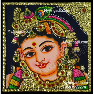 Small Krishna Tanjore Paintings