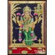 Grahalakshmi Tanjore Painting, Graha Lakshmi Tanjore Painting