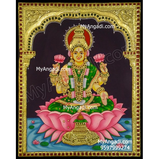 Mahalakshmi Tanjore Painting