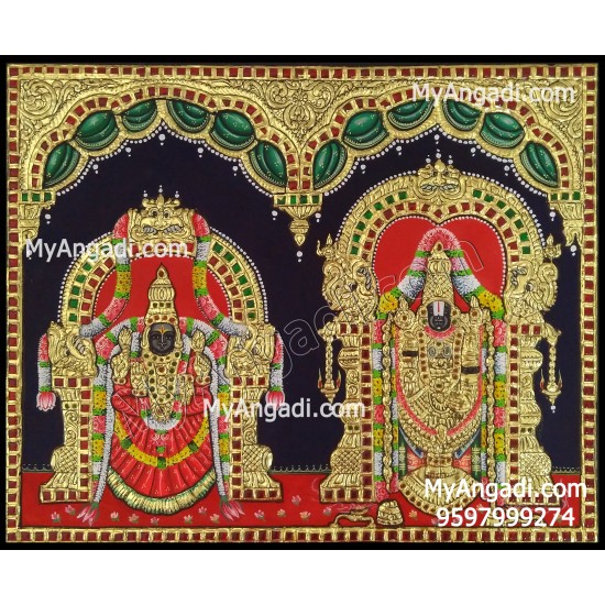 Balaji Thayar Tanjore Paintings