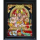 Shiva Family Tanjore Painting