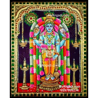 Guruvayurappan Tanjore Painting