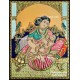 Yasodha Feeding Krishna Tanjore Painting